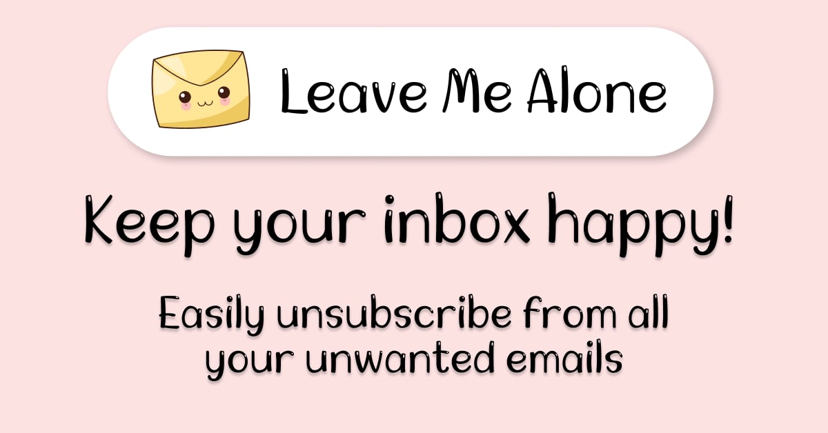 leavemealone